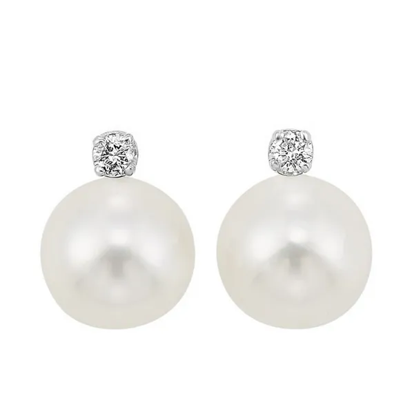 Diamond Pearl Earrings Bell Jewelers Murfreesboro, TN