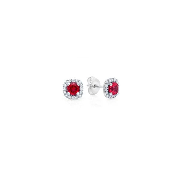 Diamond Ruby Earrings Bell Jewelers Murfreesboro, TN