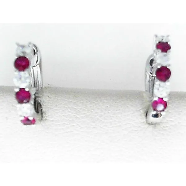 Diamond Ruby Earrings Bell Jewelers Murfreesboro, TN