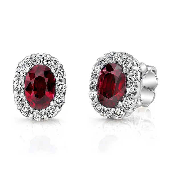 Diamond Ruby Earrings Bell Jewelers Murfreesboro, TN