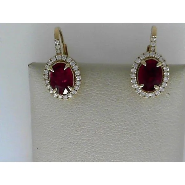 Diamond Ruby Earrings Bell Jewelers Murfreesboro, TN