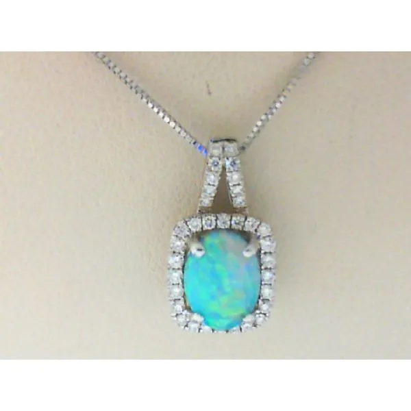 Diamond Opal Necklace Bell Jewelers Murfreesboro, TN