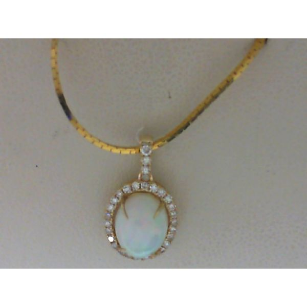 Diamond Opal Necklace Bell Jewelers Murfreesboro, TN
