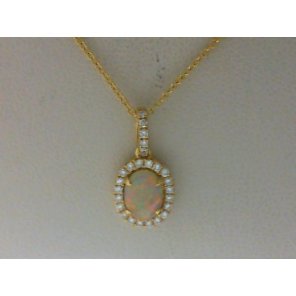 Diamond Opal Necklace Bell Jewelers Murfreesboro, TN