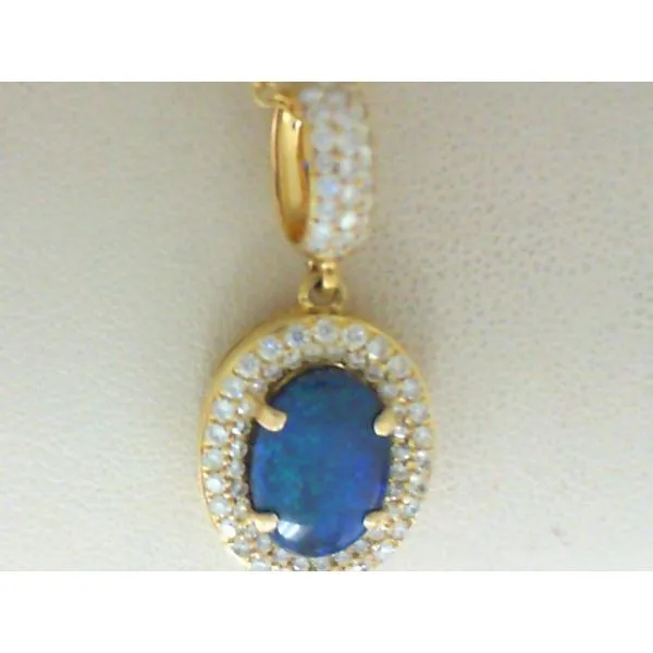 Diamond Opal Necklace similar item image