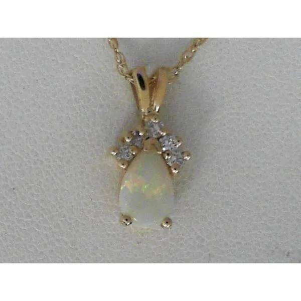 Diamond Opal Necklace Bell Jewelers Murfreesboro, TN