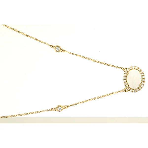 Diamond Opal Necklace Bell Jewelers Murfreesboro, TN