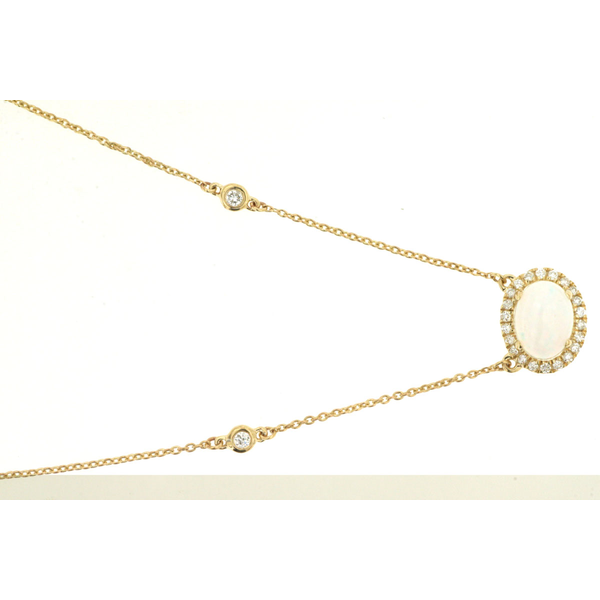 Diamond Opal Necklace Bell Jewelers Murfreesboro, TN