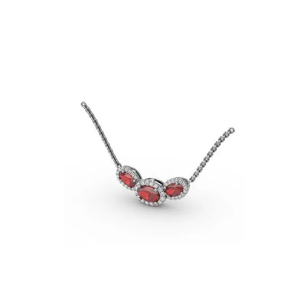 Diamond & Colored Stone Pendant Bell Jewelers Murfreesboro, TN