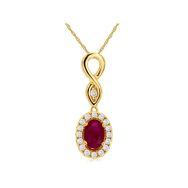 Diamond & Colored Stone Pendant Bell Jewelers Murfreesboro, TN