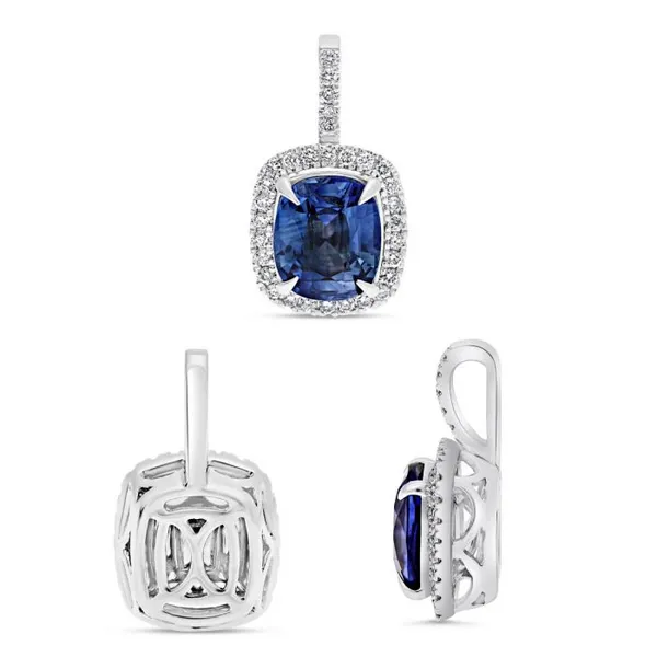 Diamond & Colored Stone Pendant Bell Jewelers Murfreesboro, TN