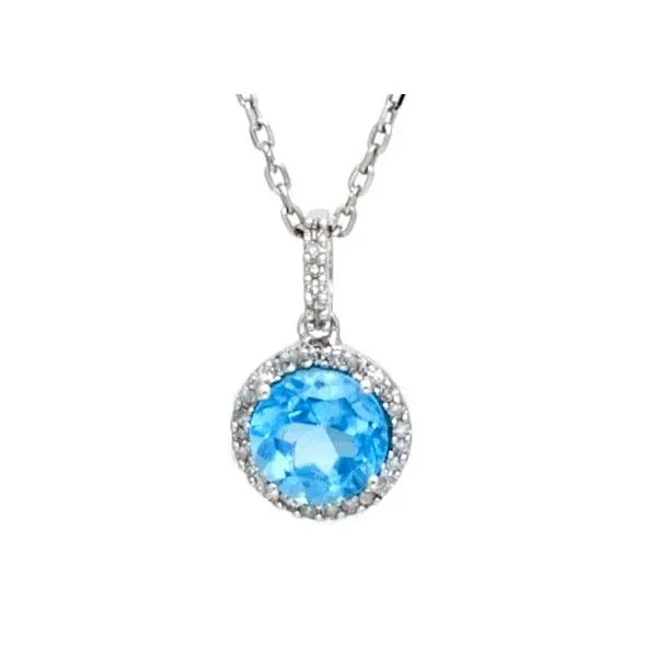 Diamond & Colored Stone Pendant Bell Jewelers Murfreesboro, TN