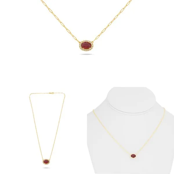 Diamond & Colored Stone Pendant Bell Jewelers Murfreesboro, TN