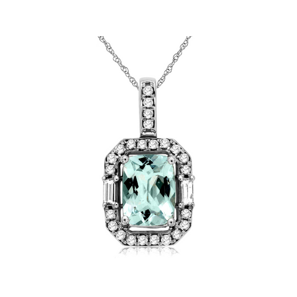 Diamond & Colored Stone Pendant Bell Jewelers Murfreesboro, TN