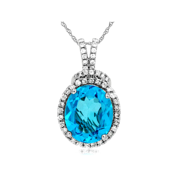 Diamond & Colored Stone Pendant Bell Jewelers Murfreesboro, TN