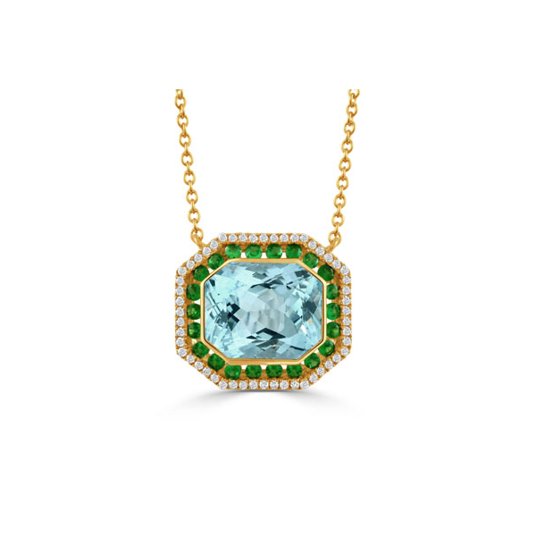 Diamond & Colored Stone Pendant Bell Jewelers Murfreesboro, TN