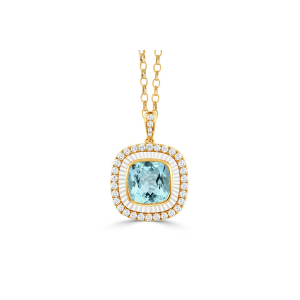 Diamond & Colored Stone Pendant Bell Jewelers Murfreesboro, TN