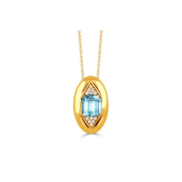Diamond & Colored Stone Pendant Bell Jewelers Murfreesboro, TN