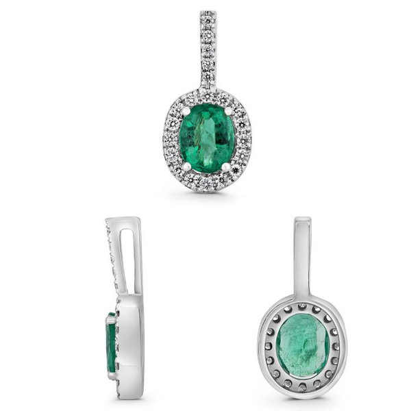 Diamond & Colored Stone Pendant Bell Jewelers Murfreesboro, TN