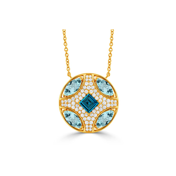 Diamond & Colored Stone Pendant Bell Jewelers Murfreesboro, TN