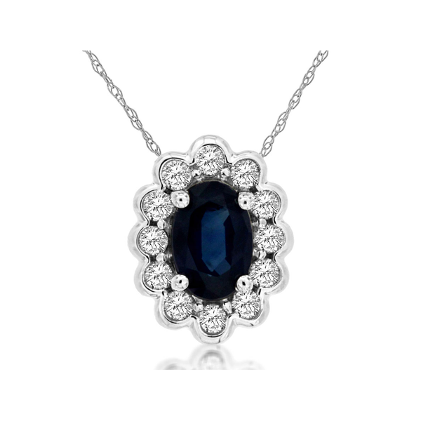 Diamond & Colored Stone Pendant Bell Jewelers Murfreesboro, TN