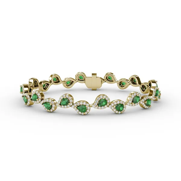 Diamond Emerald Bracelet similar item image