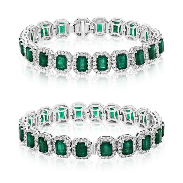 Diamond Emerald Bracelet Bell Jewelers Murfreesboro, TN