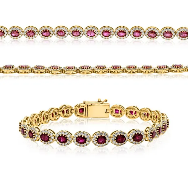 Diamond & Ruby Bracelet Bell Jewelers Murfreesboro, TN