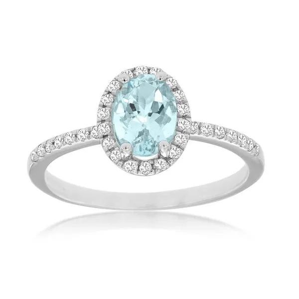 Diamond Aquamarine RIngs Bell Jewelers Murfreesboro, TN
