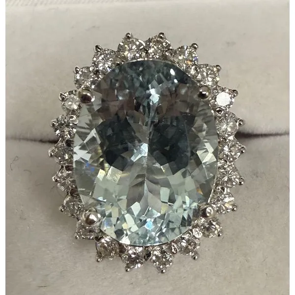 Diamond Aquamarine RIngs Bell Jewelers Murfreesboro, TN