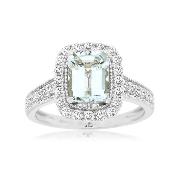 Diamond Aquamarine RIngs Bell Jewelers Murfreesboro, TN