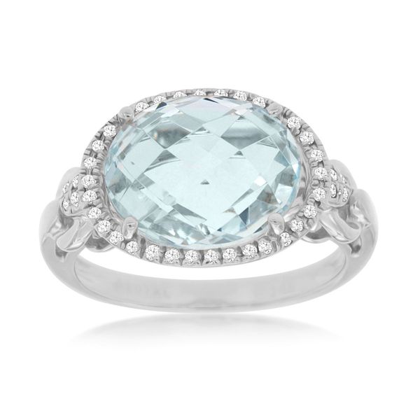 Diamond Aquamarine RIngs Bell Jewelers Murfreesboro, TN