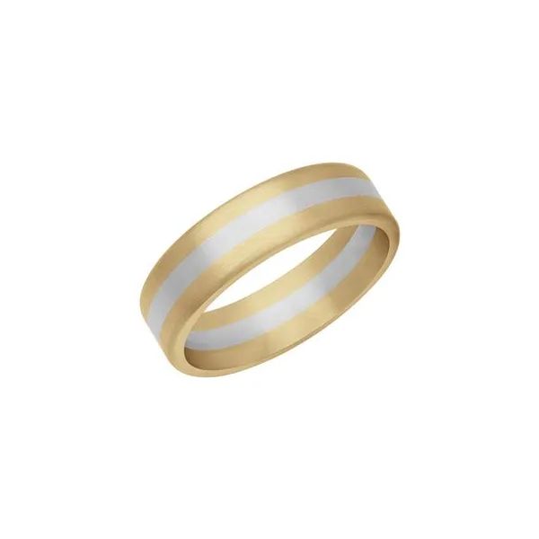 Mens Gold Wedding Band