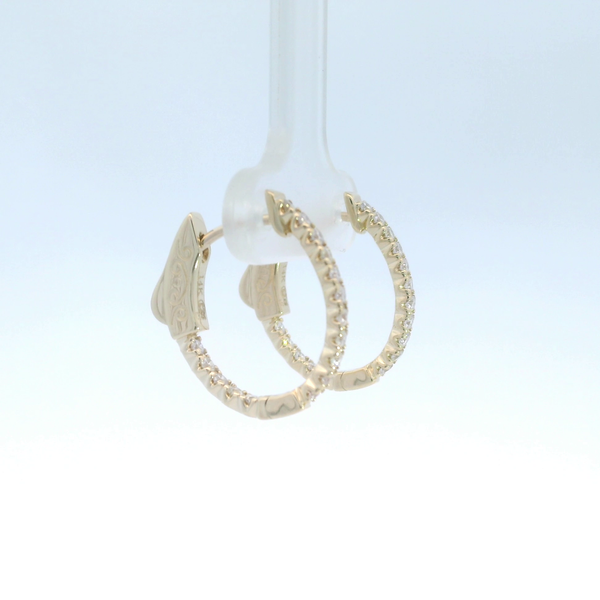 Diamond Earrings Image 5 Bethany's Jewelry Wellsboro, PA