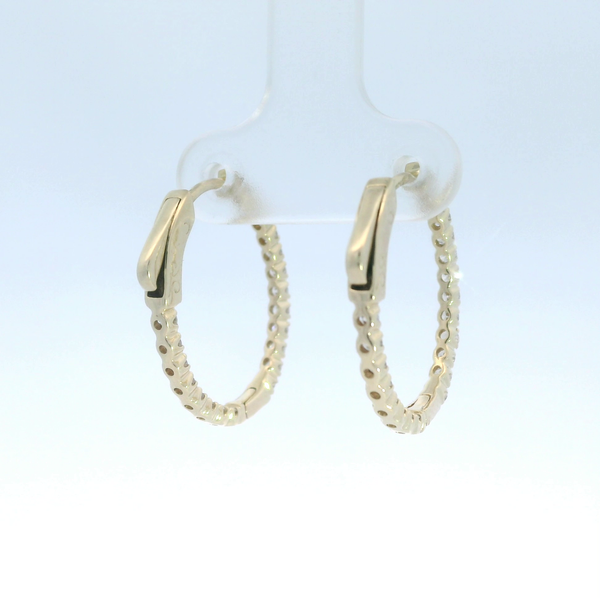 Diamond Earrings Image 4 Bethany's Jewelry Wellsboro, PA