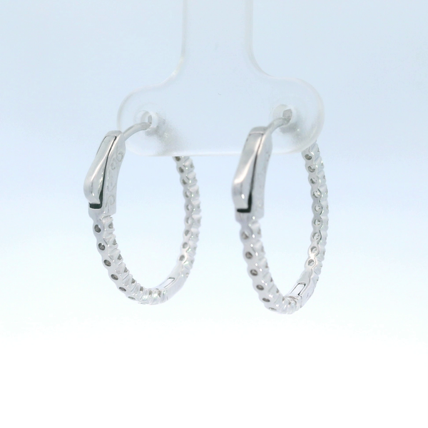 Diamond Earrings Image 4 Bethany's Jewelry Wellsboro, PA