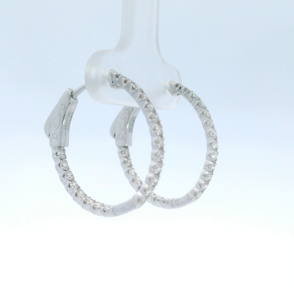 Diamond Earrings Image 5 Bethany's Jewelry Wellsboro, PA