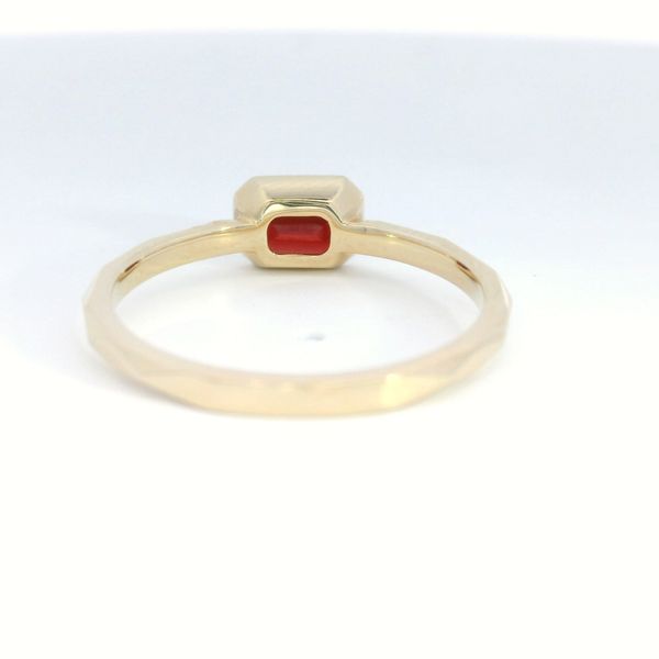Garnet Ring Image 3 Bethany's Jewelry Wellsboro, PA