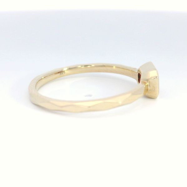 Garnet Ring Image 4 Bethany's Jewelry Wellsboro, PA