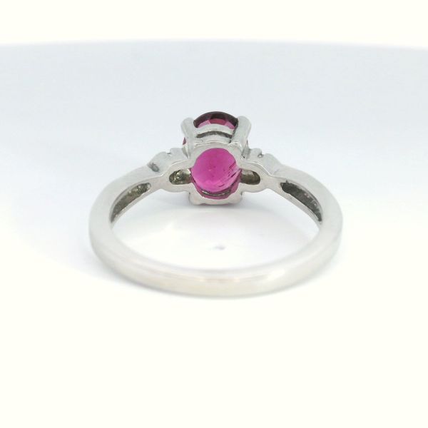 Garnet Ring Image 3 Bethany's Jewelry Wellsboro, PA