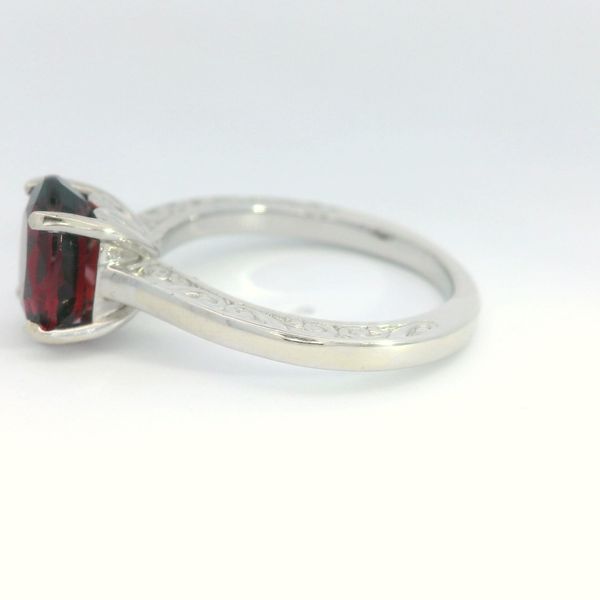 Garnet Ring Image 2 Bethany's Jewelry Wellsboro, PA