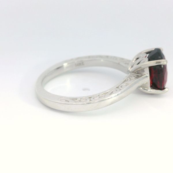 Garnet Ring Image 4 Bethany's Jewelry Wellsboro, PA