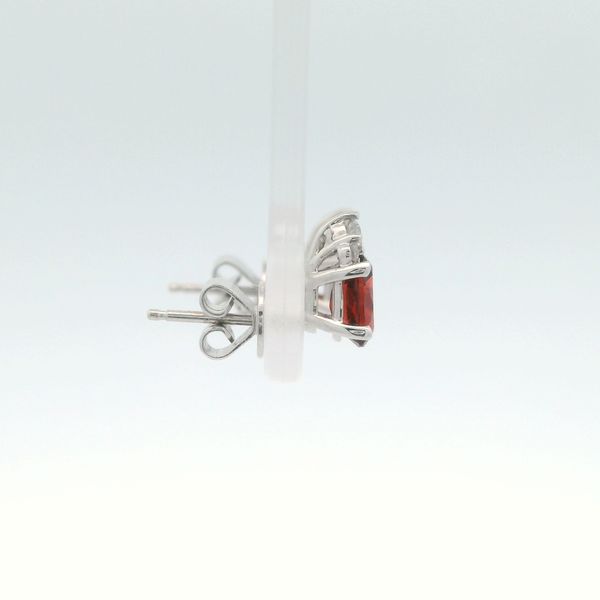 Garnet Earrings Image 4 Bethany's Jewelry Wellsboro, PA