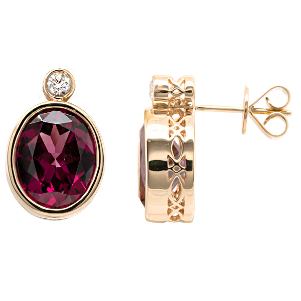Garnet Earrings Bethany's Jewelry Wellsboro, PA