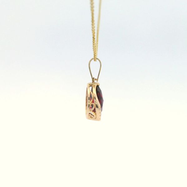 Garnet Necklace Image 4 Bethany's Jewelry Wellsboro, PA