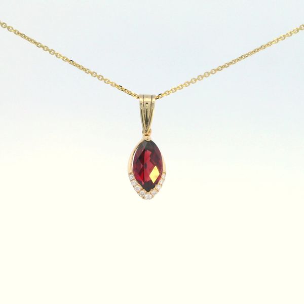 Garnet Necklace Bethany's Jewelry Wellsboro, PA