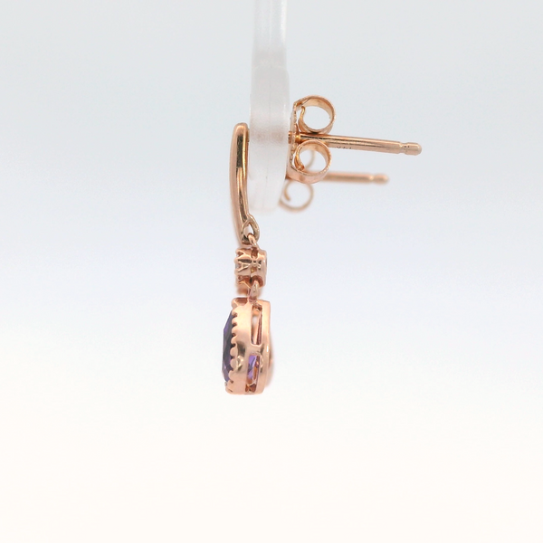 Amethyst Earrings Image 2 Bethany's Jewelry Wellsboro, PA