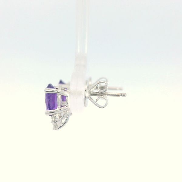 Amethyst Earrings Image 2 Bethany's Jewelry Wellsboro, PA