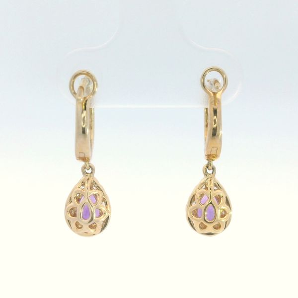 Amethyst Earrings Image 3 Bethany's Jewelry Wellsboro, PA