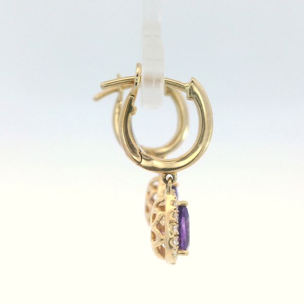 Amethyst Earrings Image 4 Bethany's Jewelry Wellsboro, PA